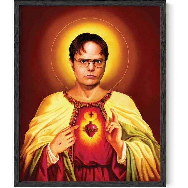 HAUS AND HUES The Office Dwight Schrute Poster - The Office TV Show Wall Art  Funny Wall Decor  The Office TV Show Merchandise Meme Poster