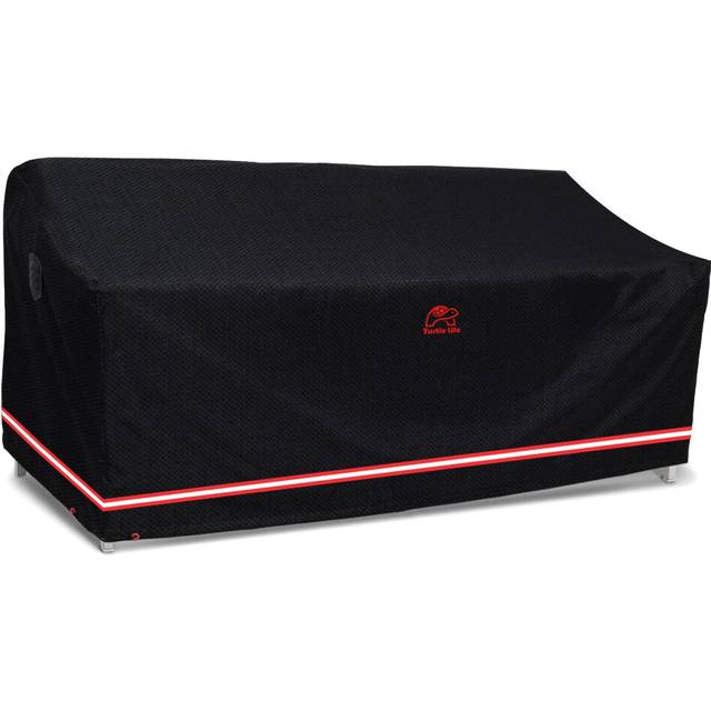 Turtle Life Patio Sofa Cover  Outdoor Heavy Duty Durable UV Water Resistant AntiFading Loveseat Cover with 2 Upgrade Air Vents