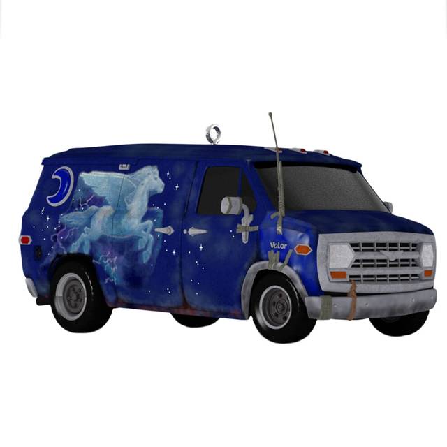 Hallmark Keepsake Christmas Ornament 2021, Disney/Pixar Onward Guinevere Barley's Van
