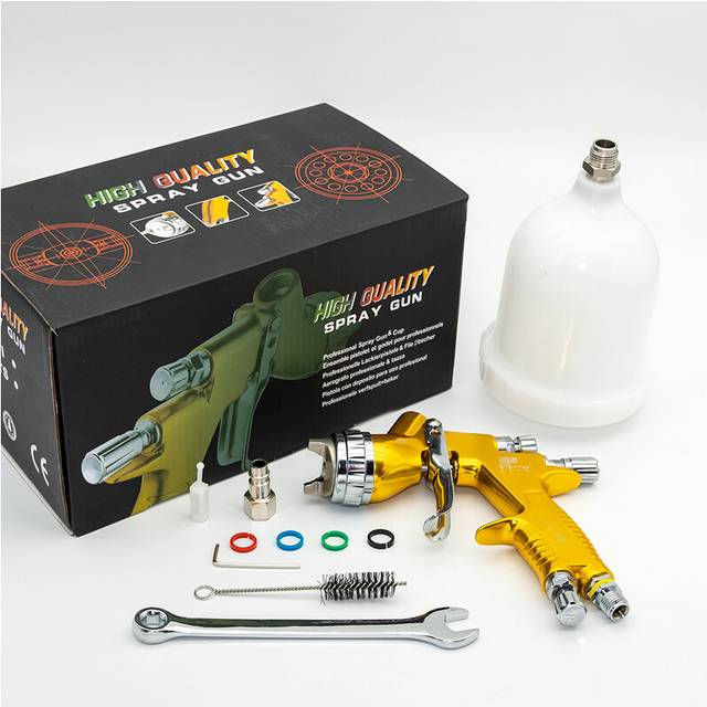 (1.3mm) High Quality Spray Gun For Cars GTI Pro Painting Gun 1.3/1.8mm Nozzle