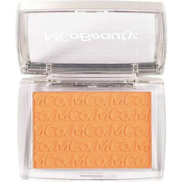 MCoBeauty Glow Up pH Powder Blush - Peach Pop, Customizable Matte Blush, Vegan, Cruelty Free Cosmetics