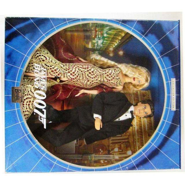 James Bond 007 Ken & Barbie Dolls Giftset