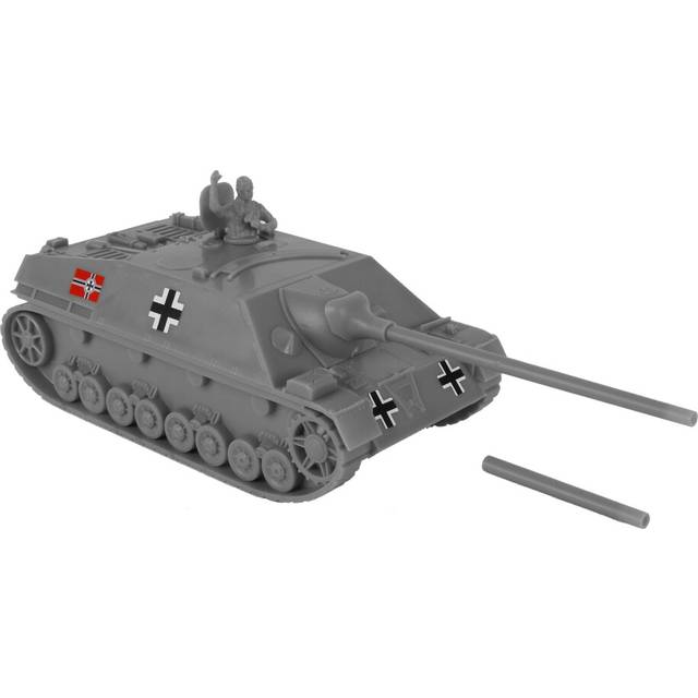 BMC WW2 German Jagdpanzer IV Tank Destroyer - Gray 1:32 Plastic Army Men Vehicle