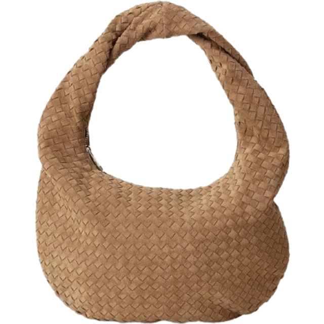 Gina Tricot - Axelremsväska Braided - Beige