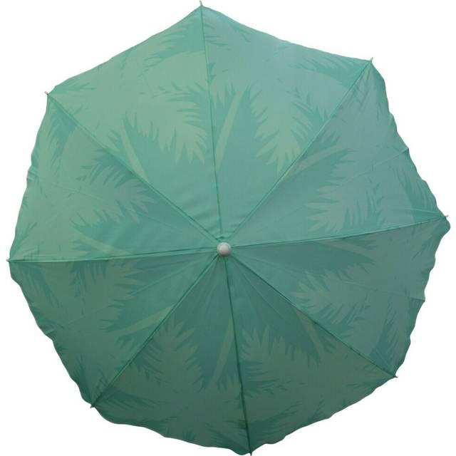 Bright Parasol Garden Umbrella Beach Shade Green With UV Protection 30+ Tilting