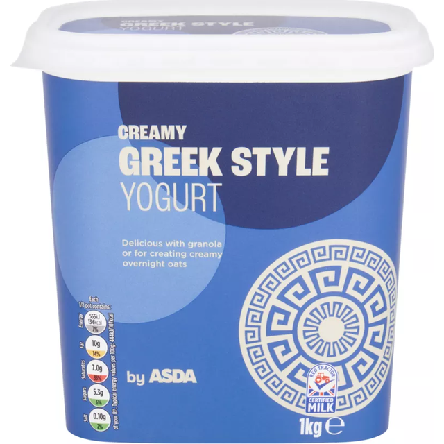 ASDA Creamy Greek Style Yogurt 1kg