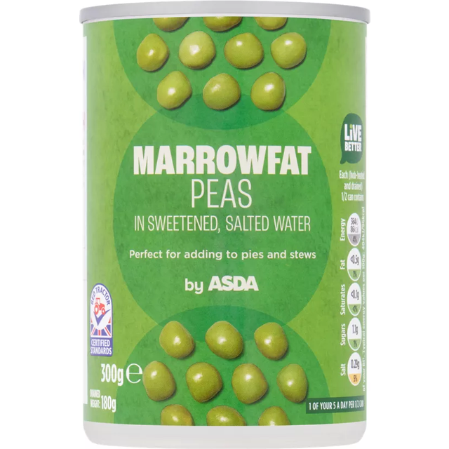 ASDA Marrowfat Peas 300g