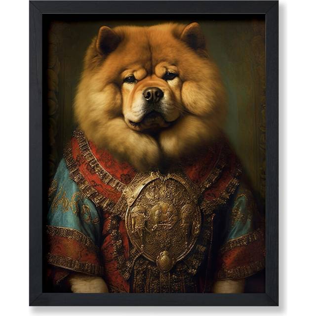 Poster Master Aristocratic Chow Chow Poster  Dog Print  Renaissance Art  Dog Breed Art  Gift for Him  Her  Animal Lover  F