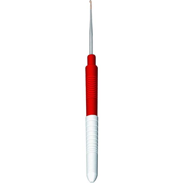 Addi Fine Steel Crochet Hook with Handle  5mm  Silver