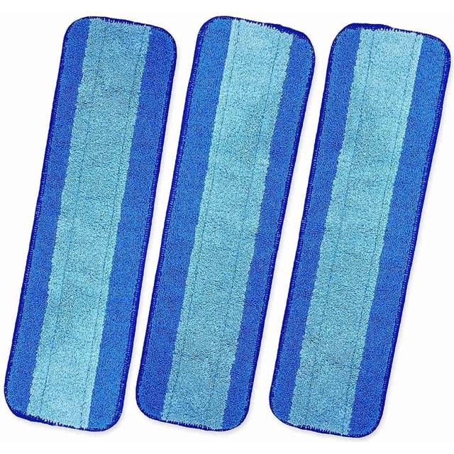 Replacement Mop Pads for Hardwood Mop Floor Cleaner Accessories, Microfiber Reusable Mop Floor Pad