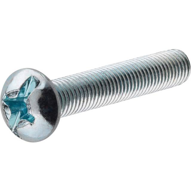 The Hillman Group 90218 8-32-Inch x 4-Inch Round Head Combo Machine Screw  100-Pack  Zinc