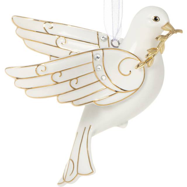 Hallmark Keepsake Christmas Ornament 2021, Peace Dove, Porcelain