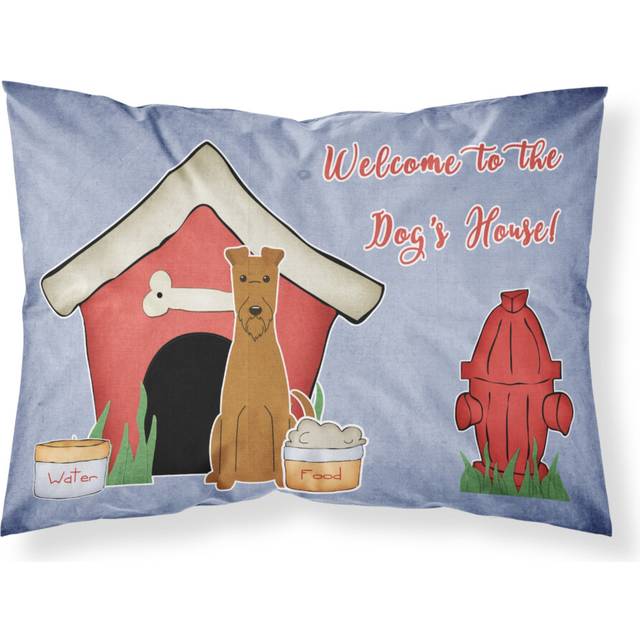 Caroline's Treasures Dog House Collection Irish Terrier Fabric Standard Pillowcase BB2816PILLOWCASE