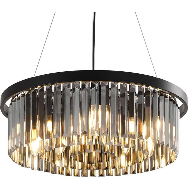 LED-Kronleuchter Berlena - Black