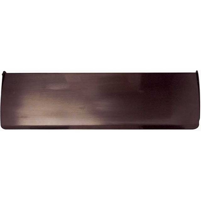 Metal Letter Plate - Dark Bronze (8cm H x 28cm W x 1.2cm D)