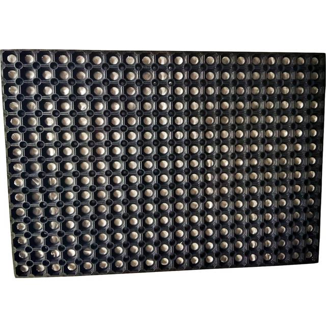 Doortex Open Top Anti- Fatigue Mat 800x1200mm Black UREMFLRU0013