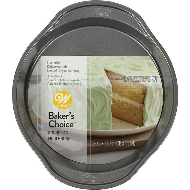 Wilton Baker's Choice Non-Stick 8 Inch Round Cake Pan