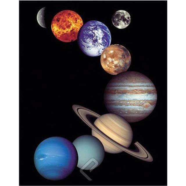NASA Solar System Print Poster (16 x 20)