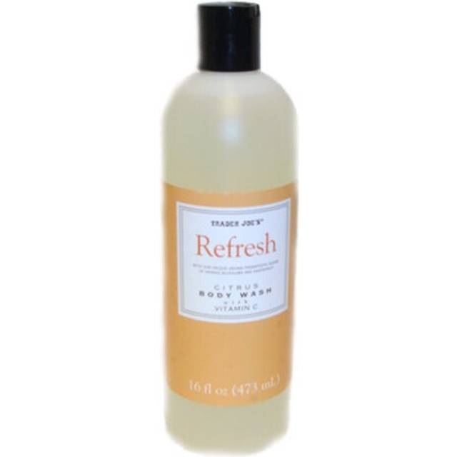 Trader Joe's Refresh Citrus Body Wash with Vitamin C - Cruelty Free  16 Fl Oz (473 mL)