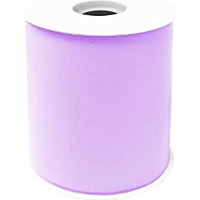 3in. Wide Tulle Fabric - 25 Yards (Lavender)