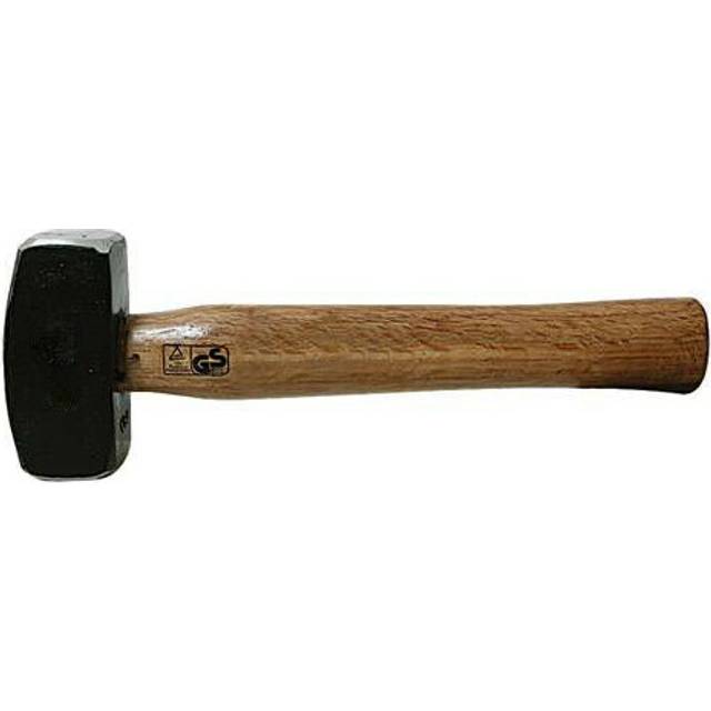 4lb Hardwood Lump Hammer Forged Steel Hardwood Shaft Building DIY
