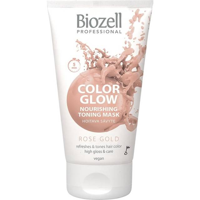 Biozell Color Glow Nourishing Toning Mask Rose Gold 150 ml