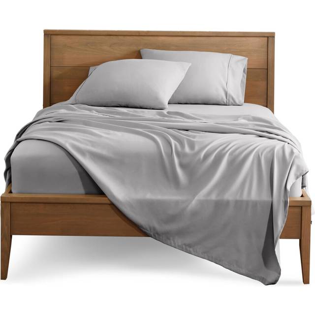 Bare Home Short Queen Sheet Set - 1800 Ultra-Soft Microfiber Short Queen Bed Sheets - Double Brushed - Deep Pockets - Easy Fit - 4 Piece Set - Bed She