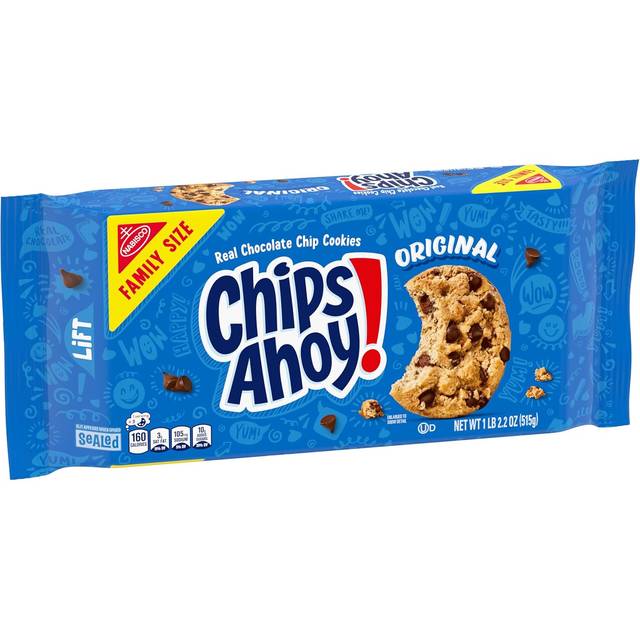 Chips Ahoy Original Chocolate Chip Cookies Family Size 515g