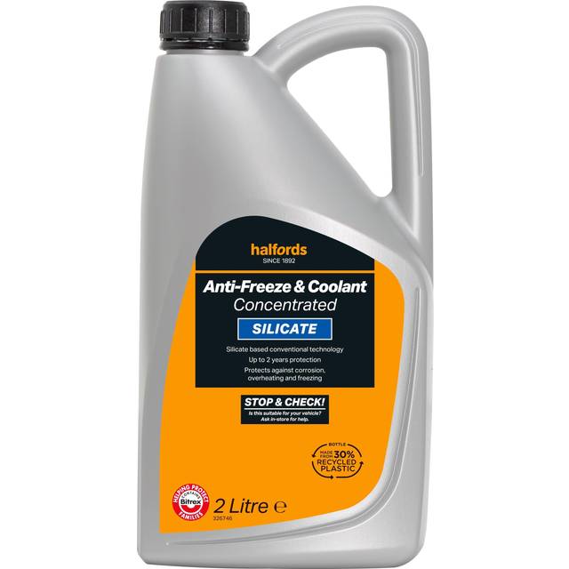 Halfords Silicate Antifreeze & Coolant Concentrate 2L