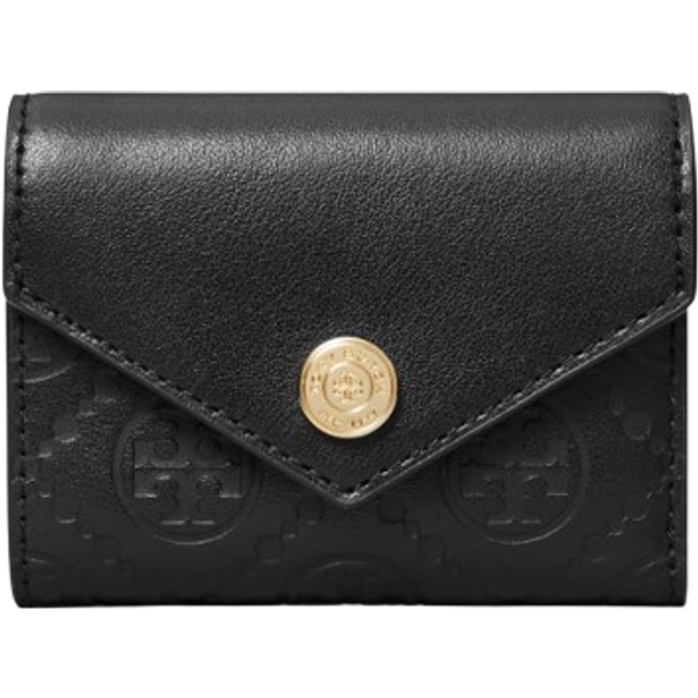 Tory Burch Small T Monogram Leather Envelope Wallet