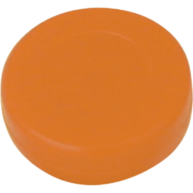 Hockeypuck, diameter 7,6 cm.