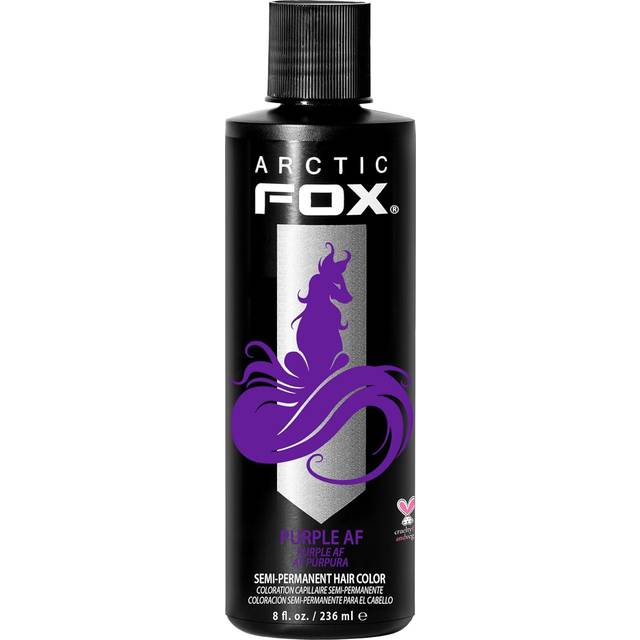 ARCTIC FOX Vegan and CrueltyFree SemiPermanent Hair Color Dye 8 Fl Oz PURPLE AF