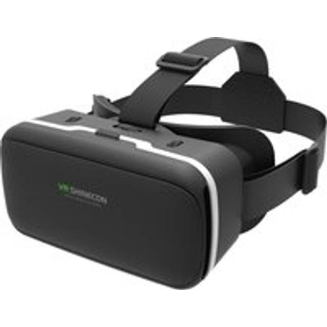 Sc -g04 original vr virtual reality 3d glasögonlåda stereo vr kartong headset hjälm för ios android smartphone, bluetooth rocker