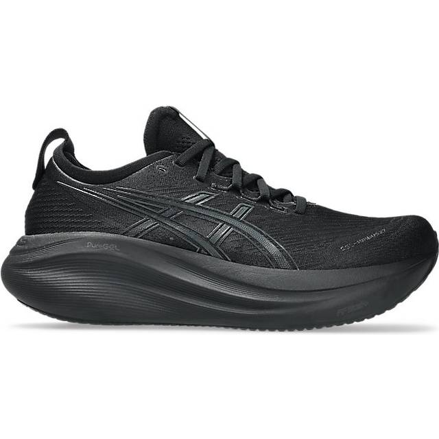ASICS Gel-Nimbus 27 Löparskor Herr - Svart, Optimal komfort och stötdämpning för långa löpturer, Storlek 43½