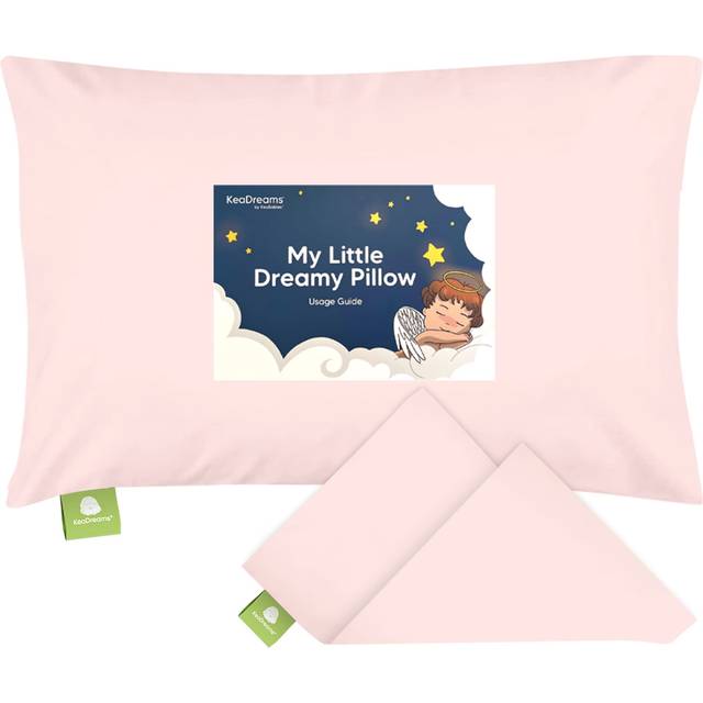 KeaBabies Toddler Pillowcase for 13X18 Pillow - Organic Toddler Pillow Case for Boy  Kids - 100% Natural Cotton Pillowcase for Miniature Sleepy Pillow