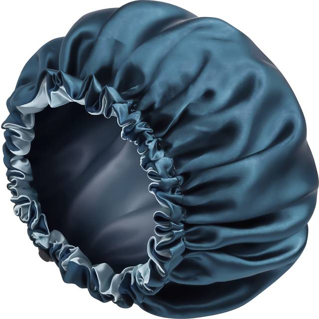 Satin Bonnet Silk Bonnet for Curly Hair Bonnet Braid Bonnet for Sleeping Bonnets for Women Large Double-Layer Adjustable
