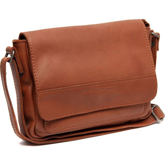The Chesterfield Brand Washed Waxed Cow Ann Messenger bag cognac