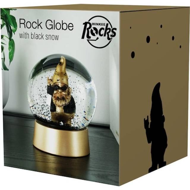Winkee Snekugle Dwarf Rocker Gold Dekorationsfigur
