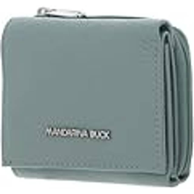 Mandarina Duck Mellow Leather Wallet / Iceberg Green Dam Stl. - Plånböcker Från Magasin (10x8x2)