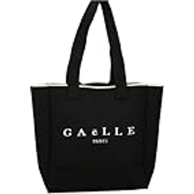 GAELLE Maxi Shopper Con Logo Ricamato - Sort