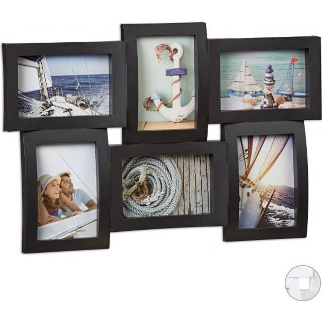 Picture frame for multiple photos