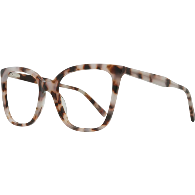 Milky Havana Purple cat-eye Acetate eyeglasses Online - Full Rim - Jasmine - black (Large)