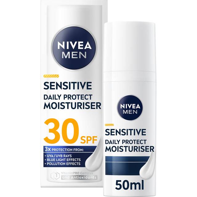 Nivea SENSITIVE Daily Protect Moisturiser SPF 30 50ML