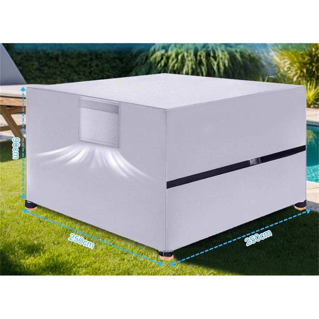 Ceceilia Outdoor Cover - Black (90cm H X 250cm W X 250cm D)