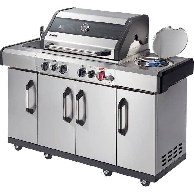 Enders Kansas Pro 4 Burner Gas BBQ - 64 x 153 x 118cm
