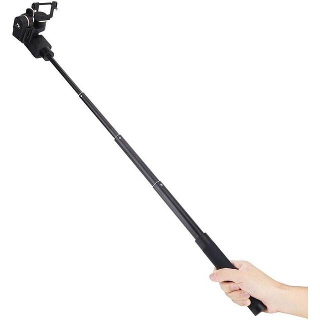Extension rod adjustable with 1/4'' screw hole telescopic pole monopod 19 to 73