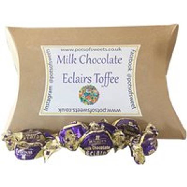 250g Kraft Pillow Box of Walkers Milk Chocolate Eclairs