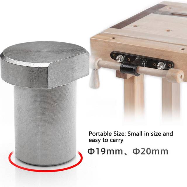 Stainless Steel Desktop Benchs Dogs Woodworking Block Woodworking Desktop Workbench Limit 20mm