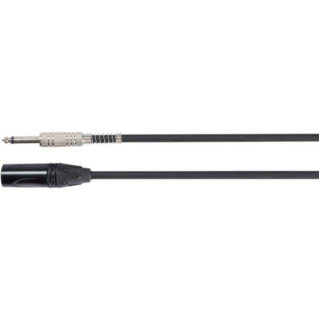 AMP PM-5/10 - 3m XLR-hane/Tele-hane - Signalkabel