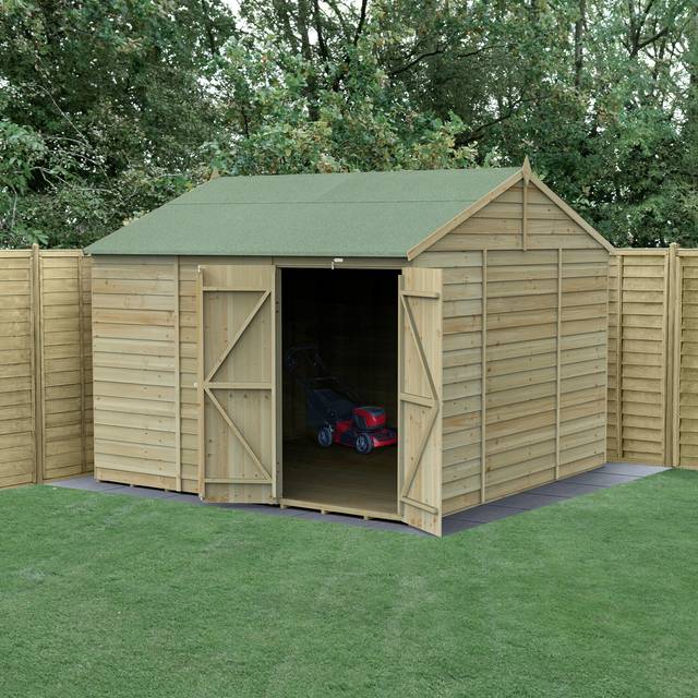 4LIFE Reverse Apex Shed 10x10 - With Base / 0 / No Installation
